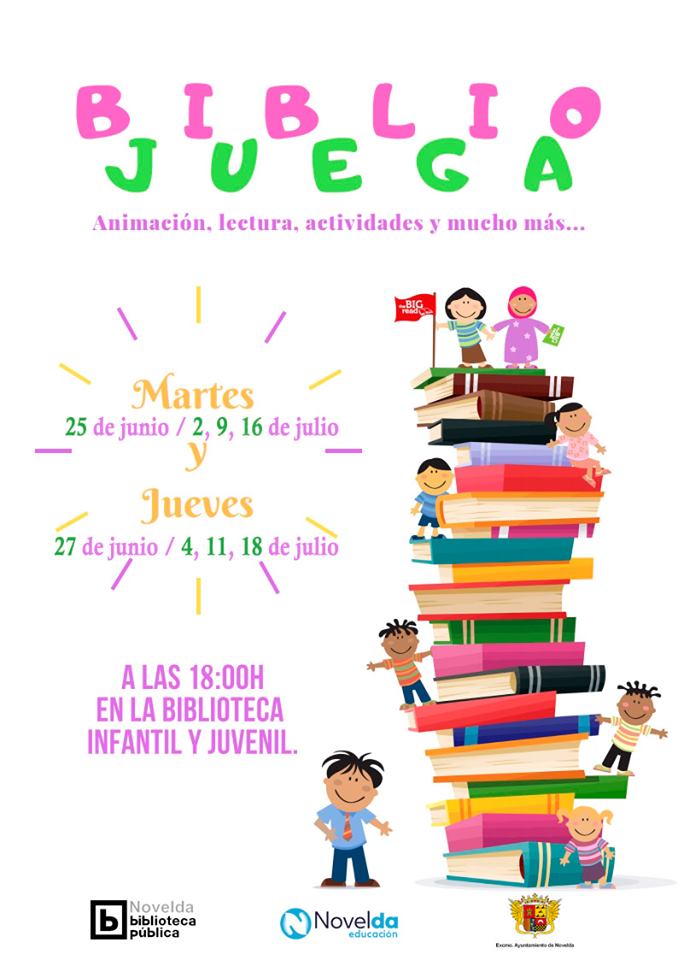 La Biblioteca infantil de Novelda inicia la actividad Bibliojuega