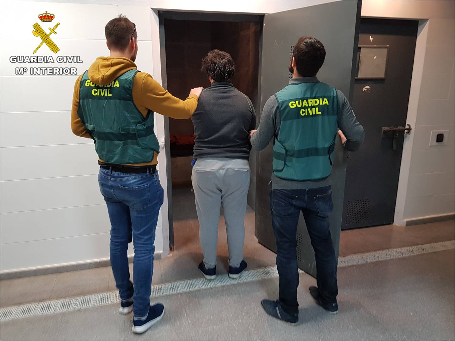 Imagen del detenido